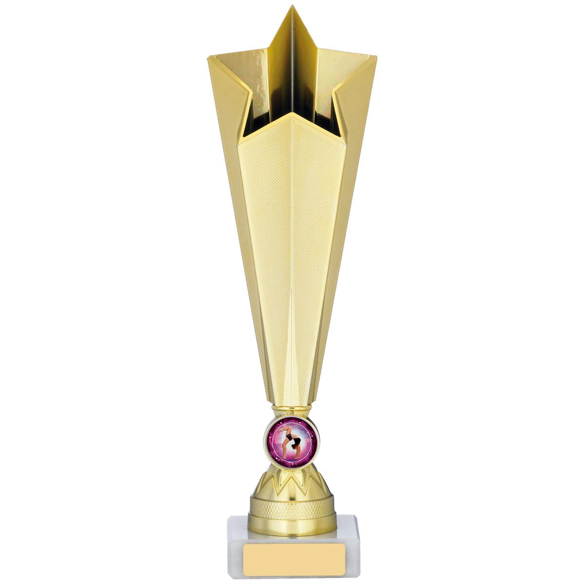 Gold Star Tower Trophy - A Size