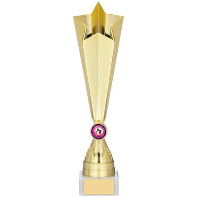 Gold Star Tower Trophy - C Size