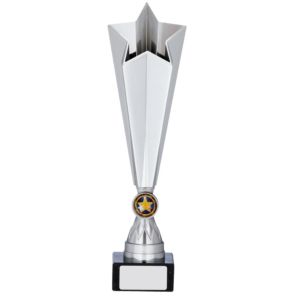 Silver Star Tower Trophy - B Size