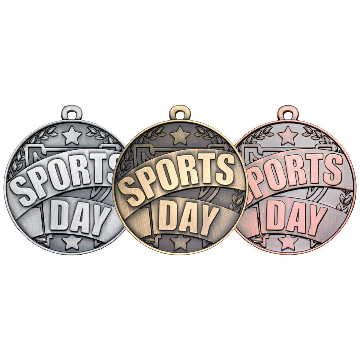 Sports Day Medal Antique - 50mm