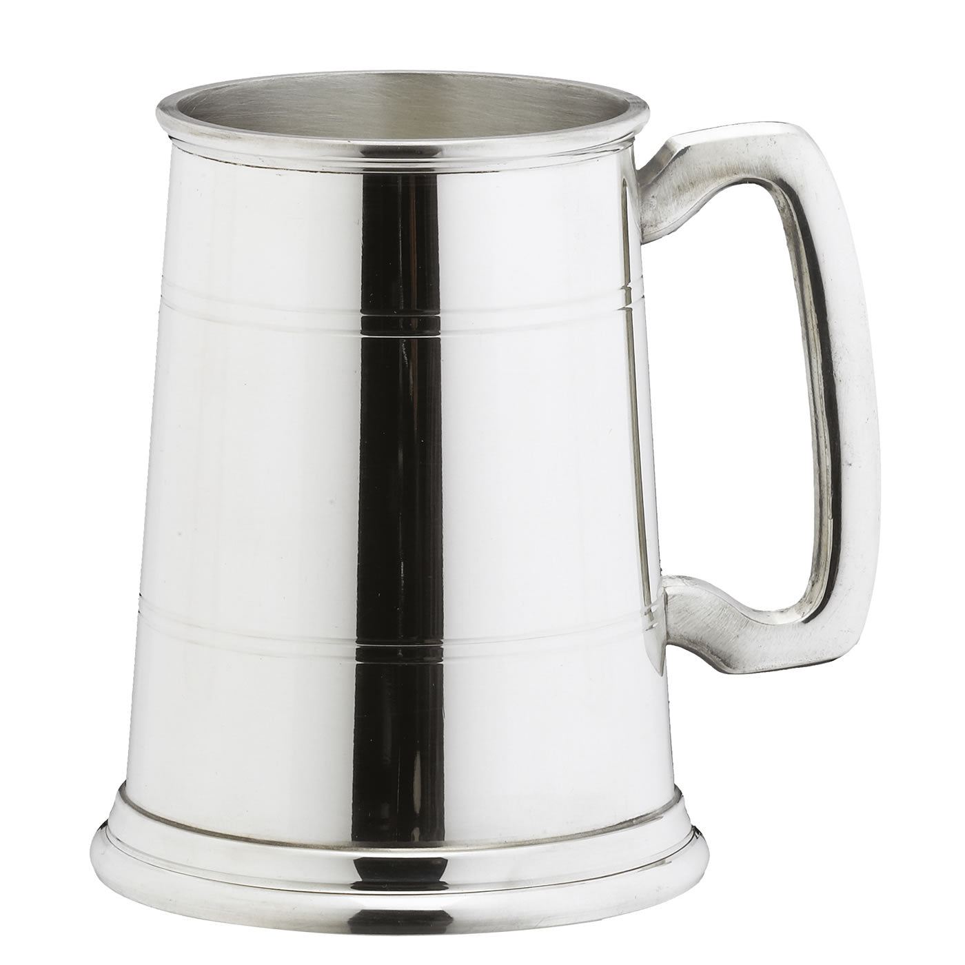 1 Pint Classic Lined Pewter Tankard