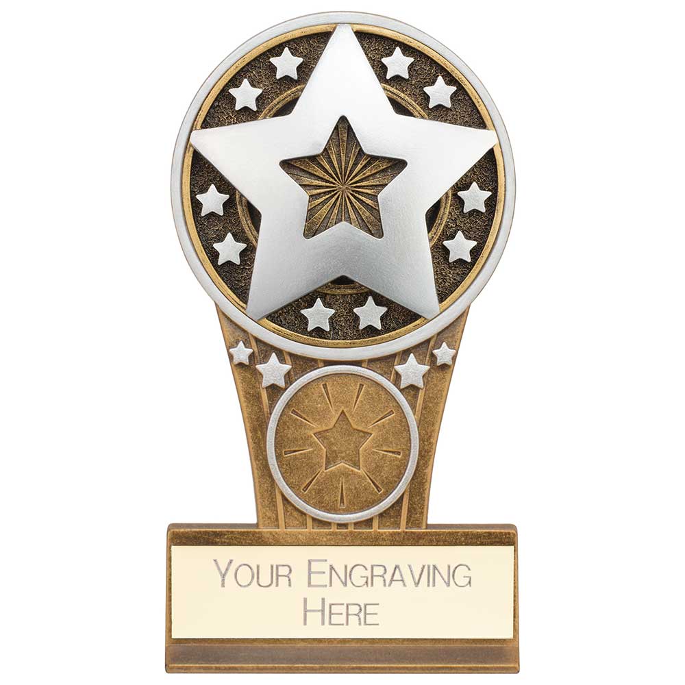Mini 2D Ikon Tower Achievement Trophy Award