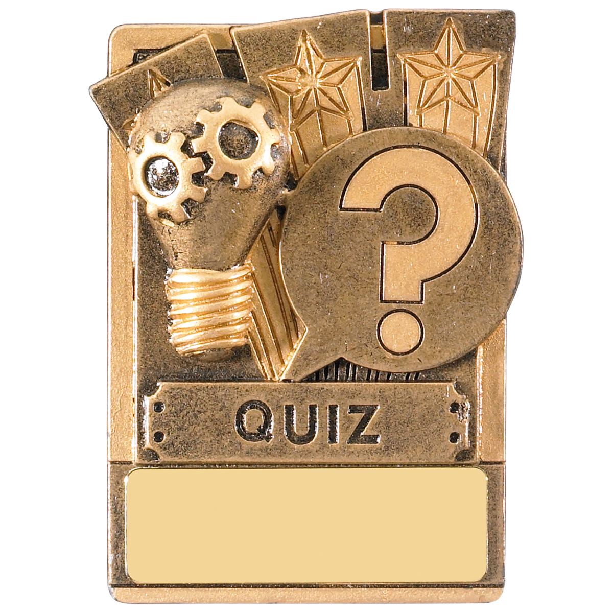 Quiz Fridge Magnet Award