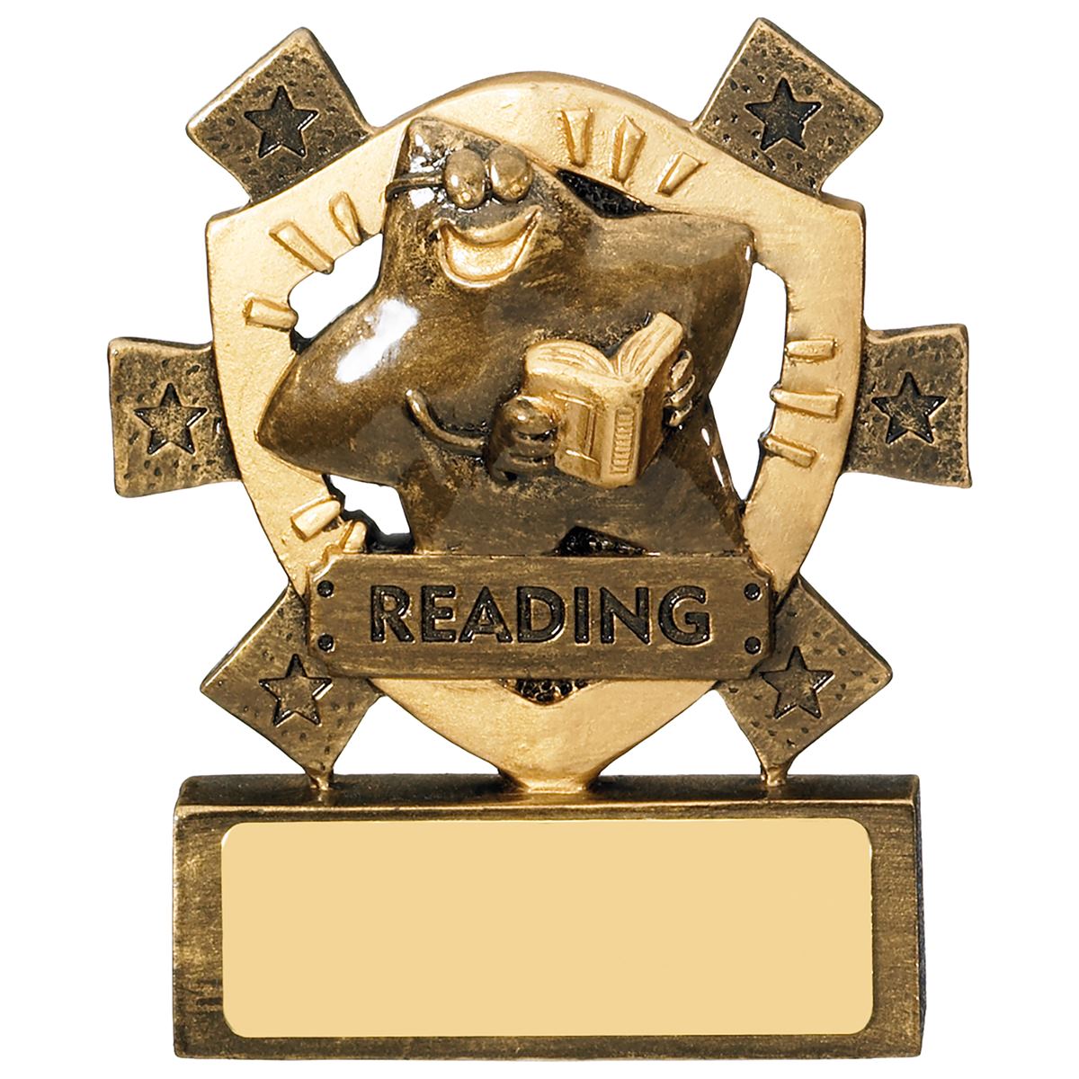 Reading Mini Shield Trophy