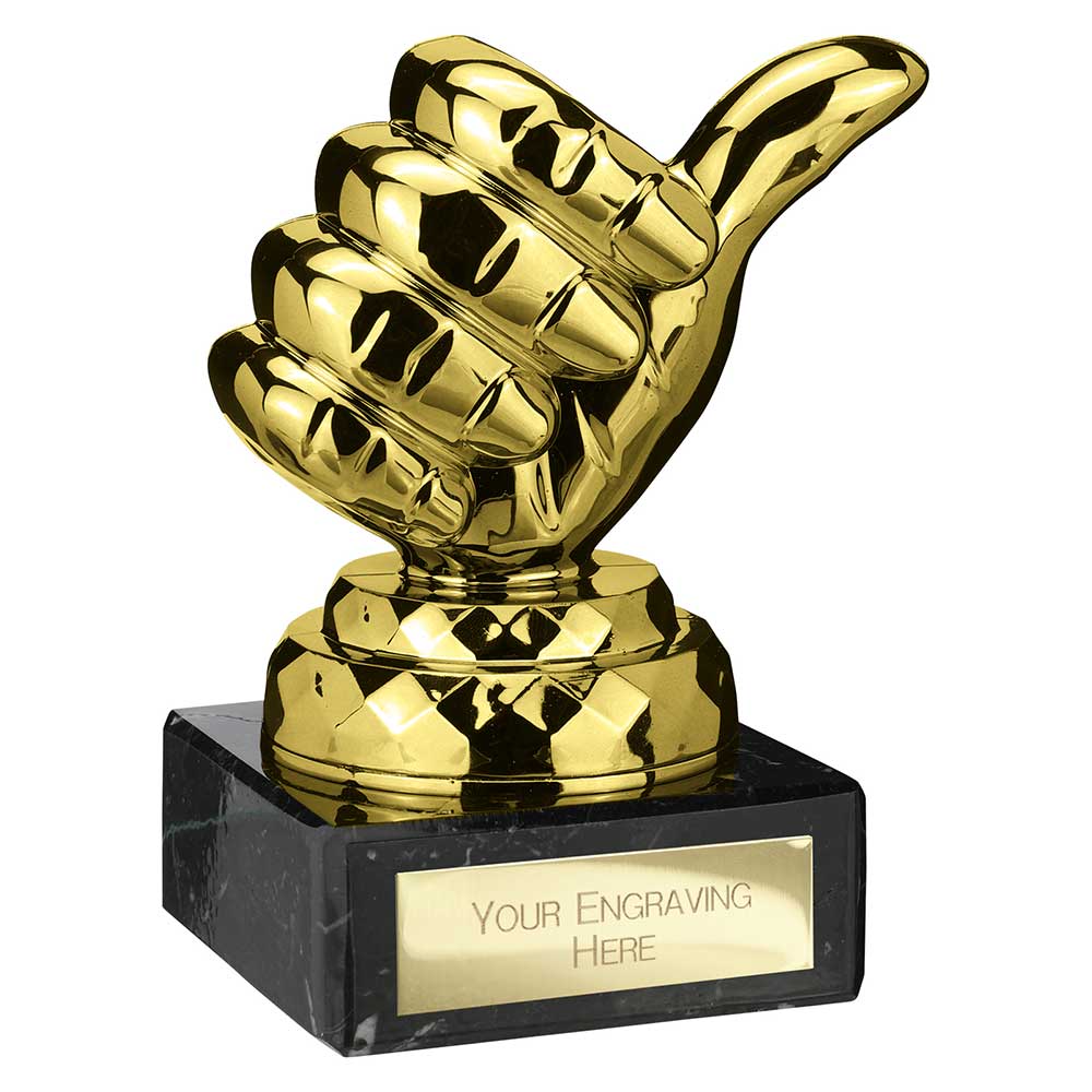 Thumbs Up Trophy - Free 3D Print Model - View #7