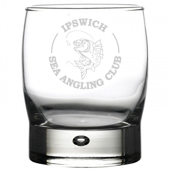 Old Fashioned Bubble Whisky Glass