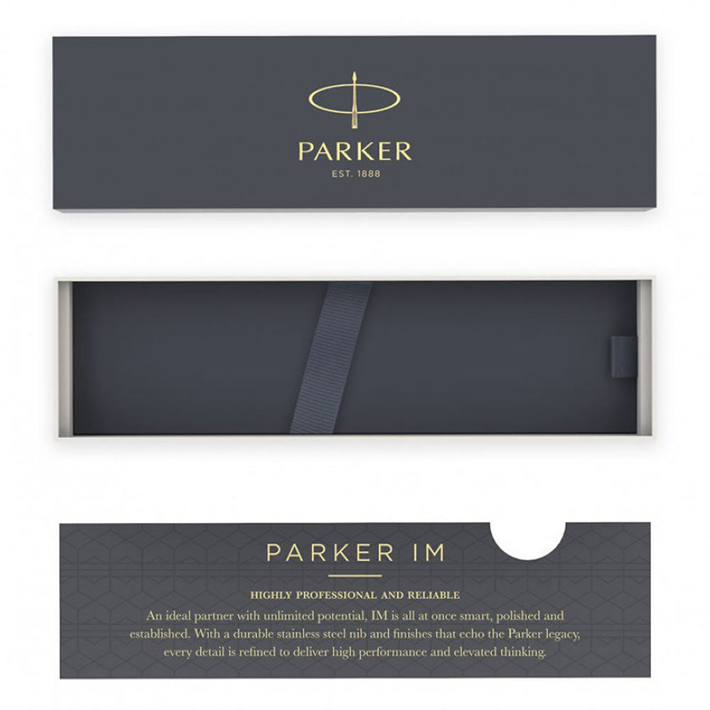 Parker IM Black & Gold Rollerball Pen