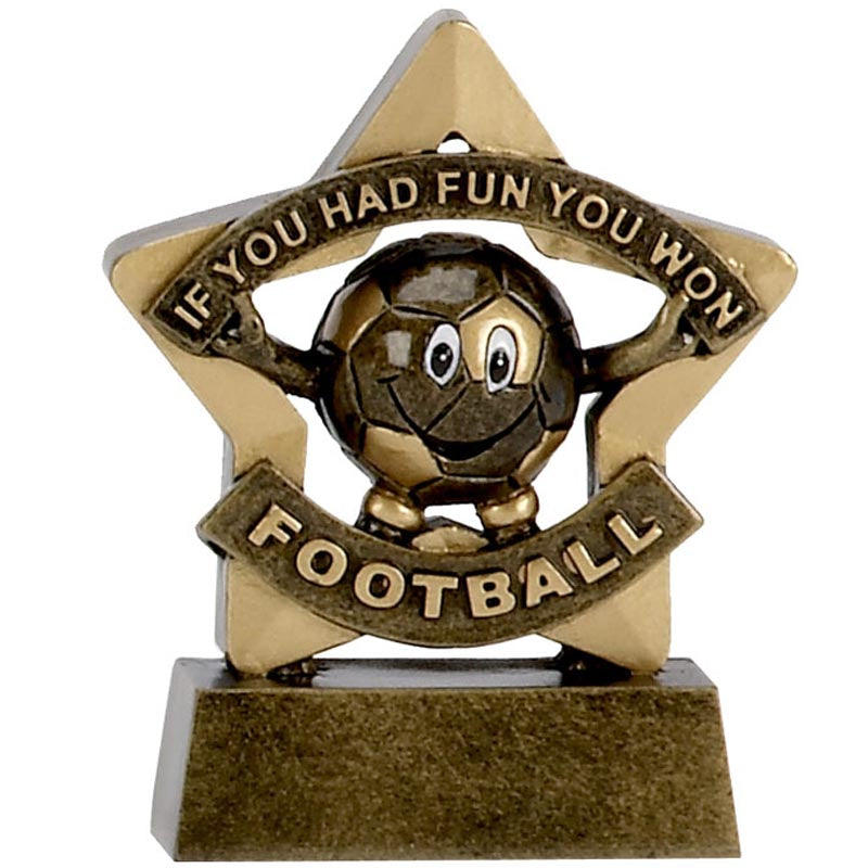 Football Participation Mini Star Trophy Award