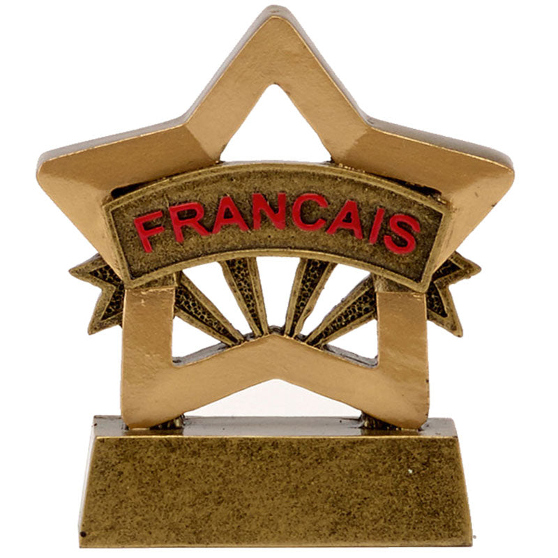French Mini Star Trophy Award