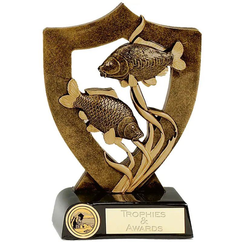 Celebration Shield Fishing Trophy