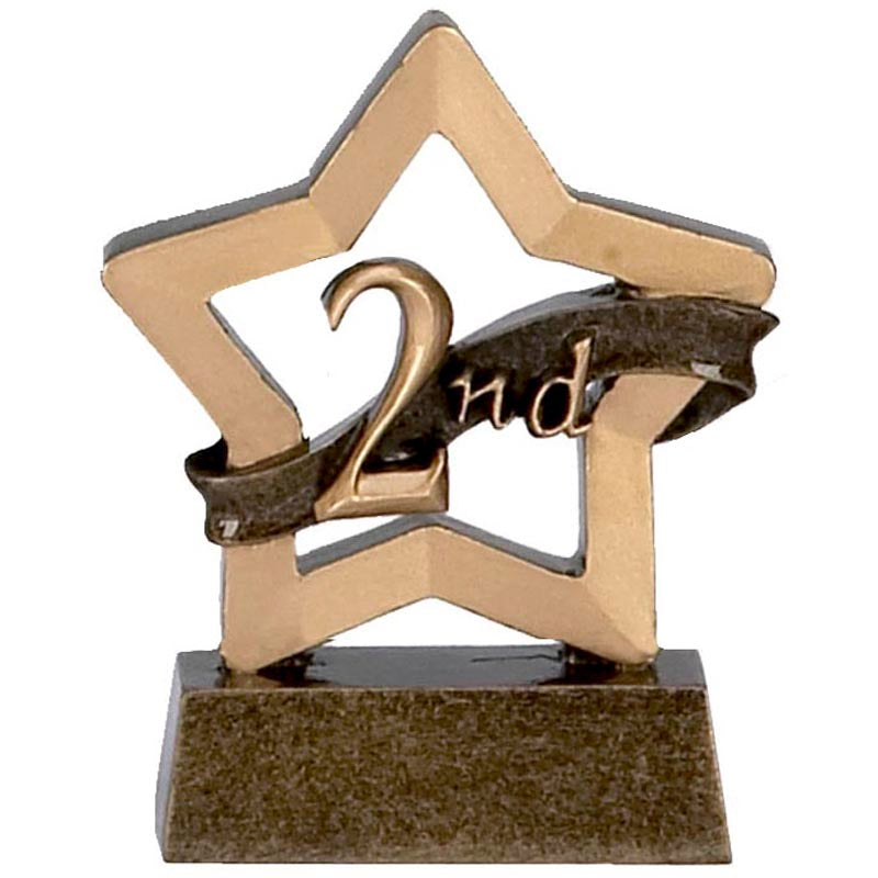 2nd Place Mini Star Trophy Award