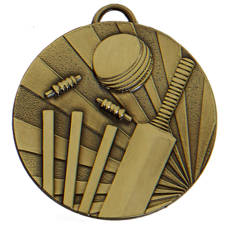 Bronze Cricket Target Medal 5cm