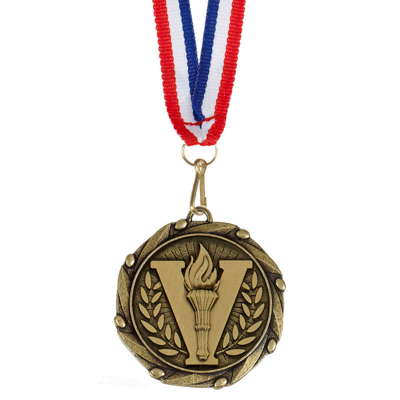 Combo Victory Medal Antique Gold 4.5cm