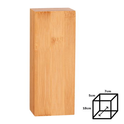 Bamboo Wooden Pillar Award - Small - Colour Printed