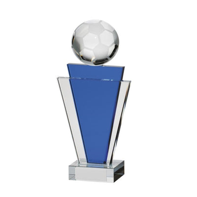 Gauntlet Crystal Football Award