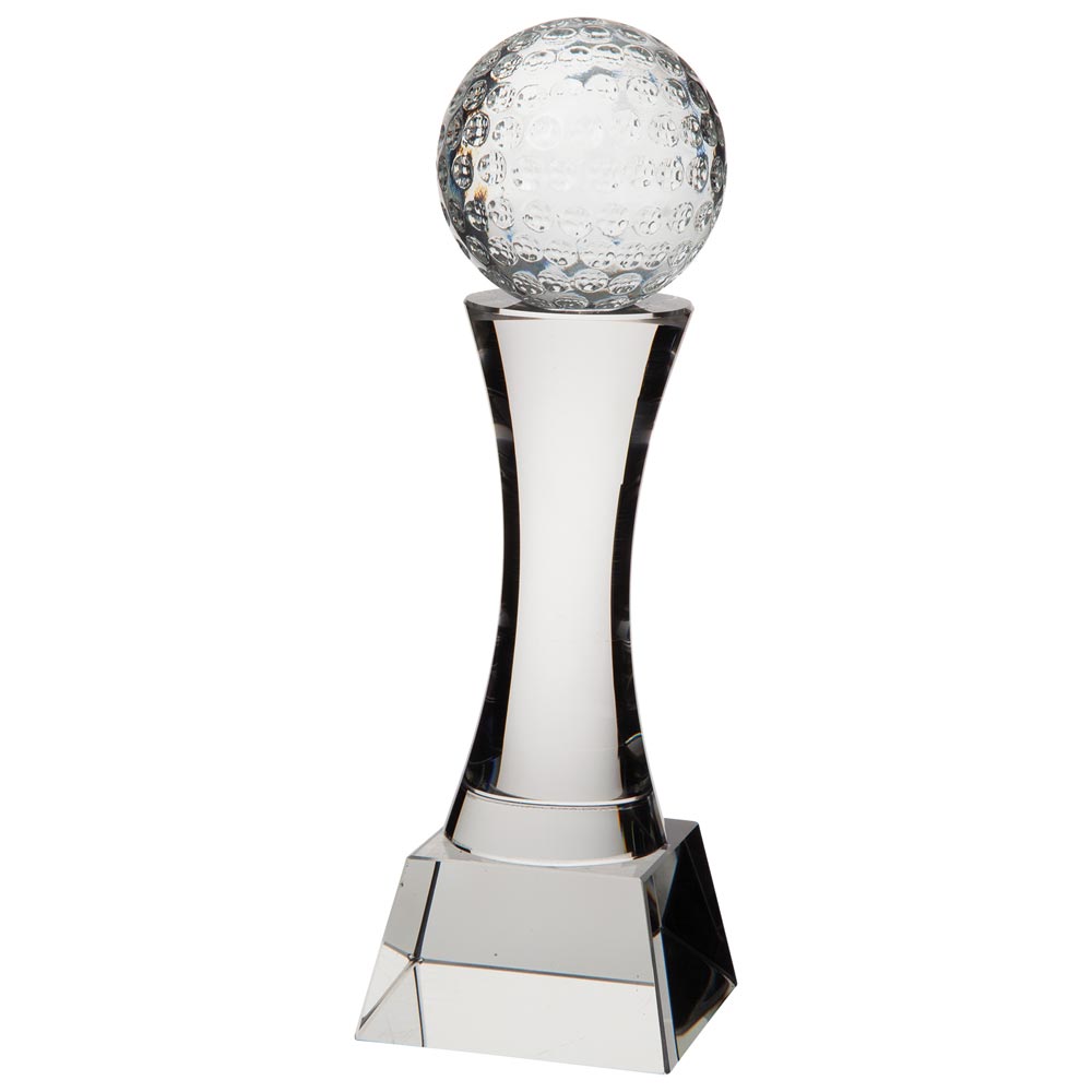 Quantum Golf Ball Crystal Award North East Trophies