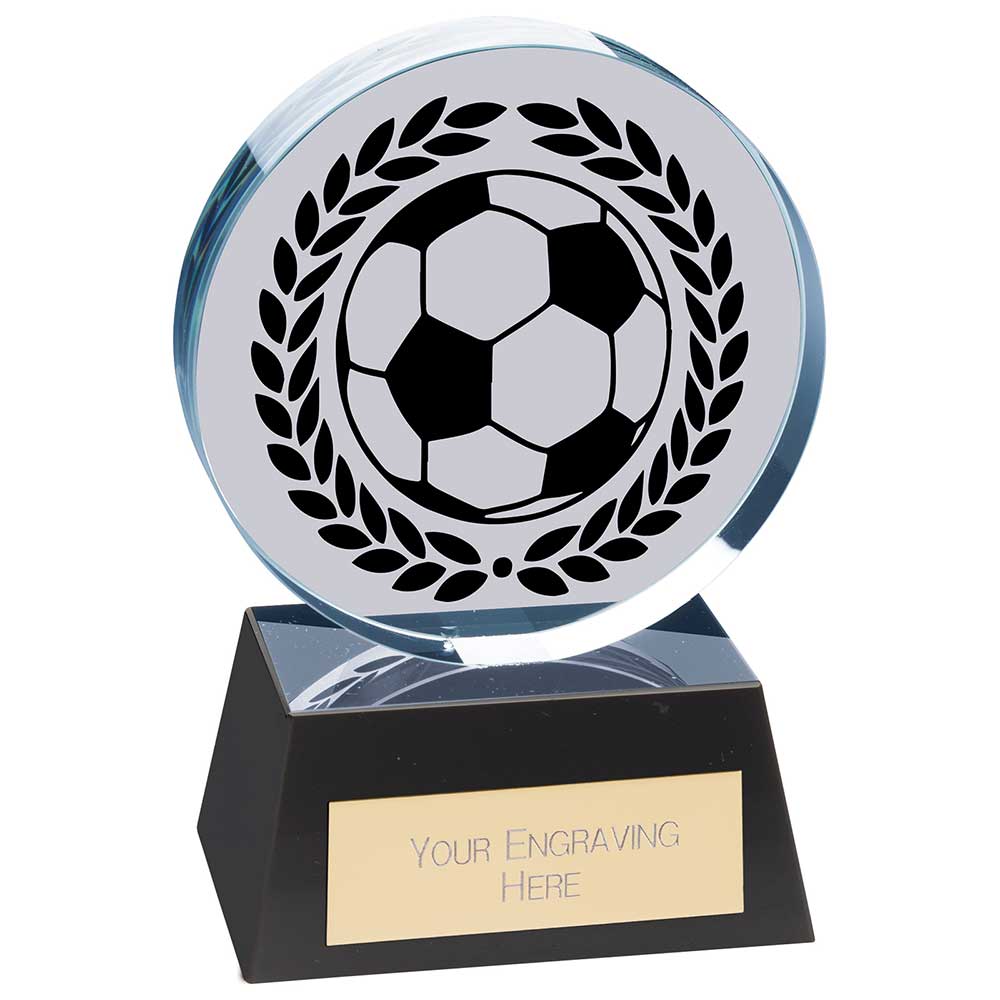 Emperor Football Crystal Trophy Award