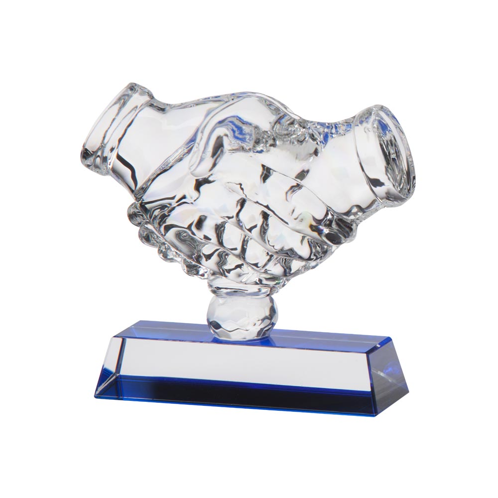 Fairplay Handshake Crystal Trophy Award