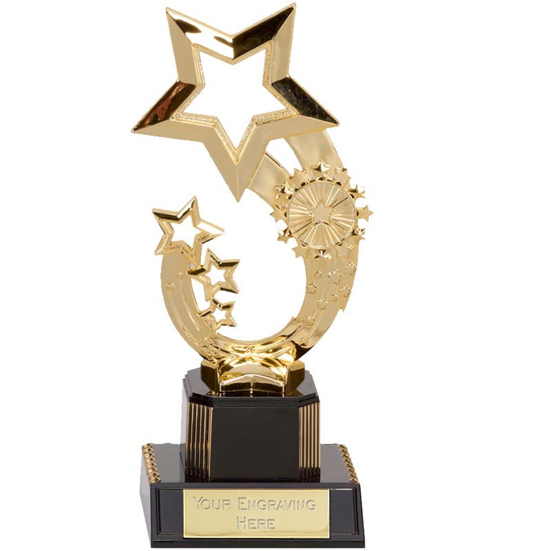 Rising Star Trophy Budget Gold Star Award