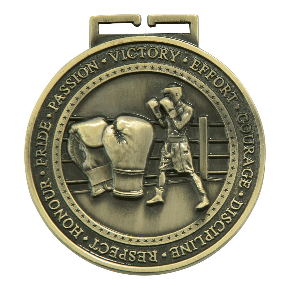 Olympia Boxing Medal 7cm in Gold, Silver & Bronze