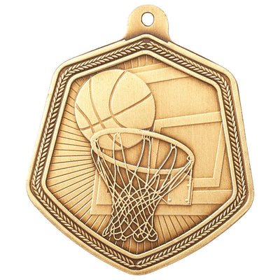 Falcon Basketball Medal - 6.5cm