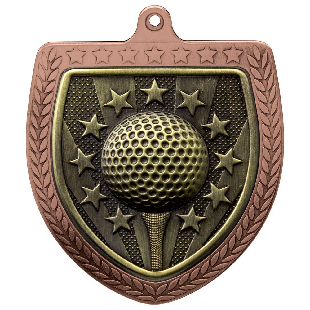 Cobra Golf Medal - 7.5cm