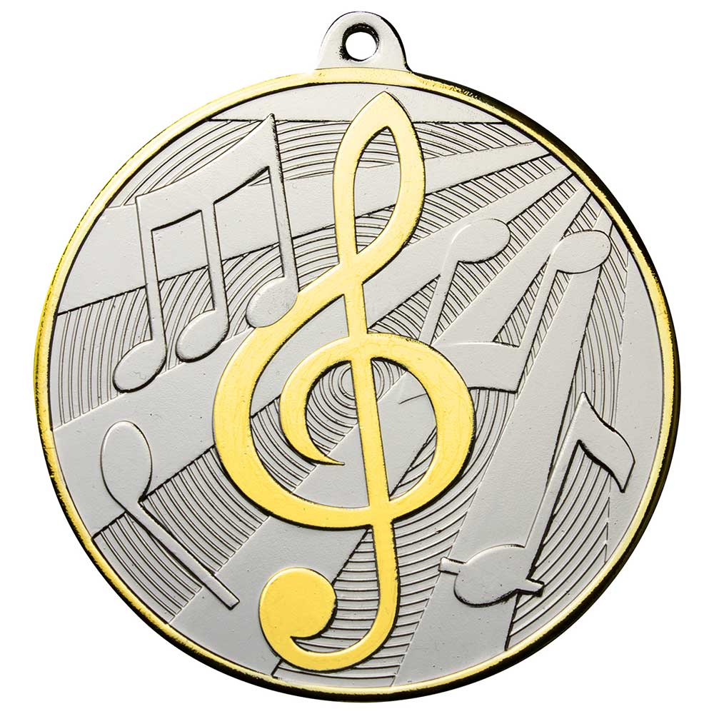 Premiership Music Medal - 6cm