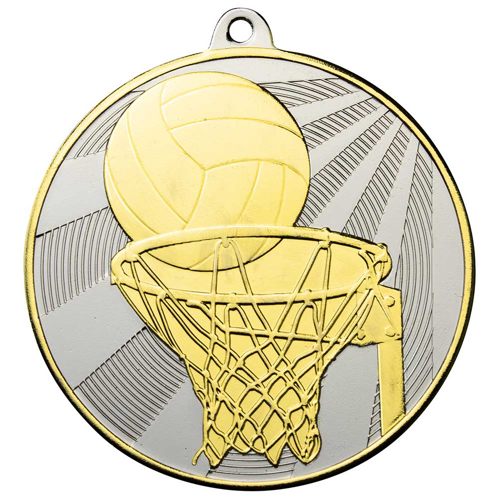 Premiership Netball Medal - 6cm