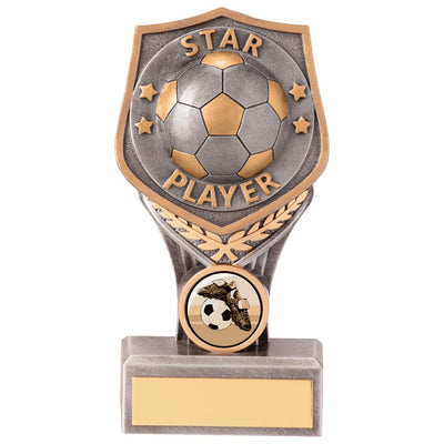 Football Trophy Star Player Falcon Award