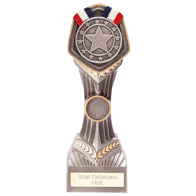 Silver Medal Trophy Falcon Award