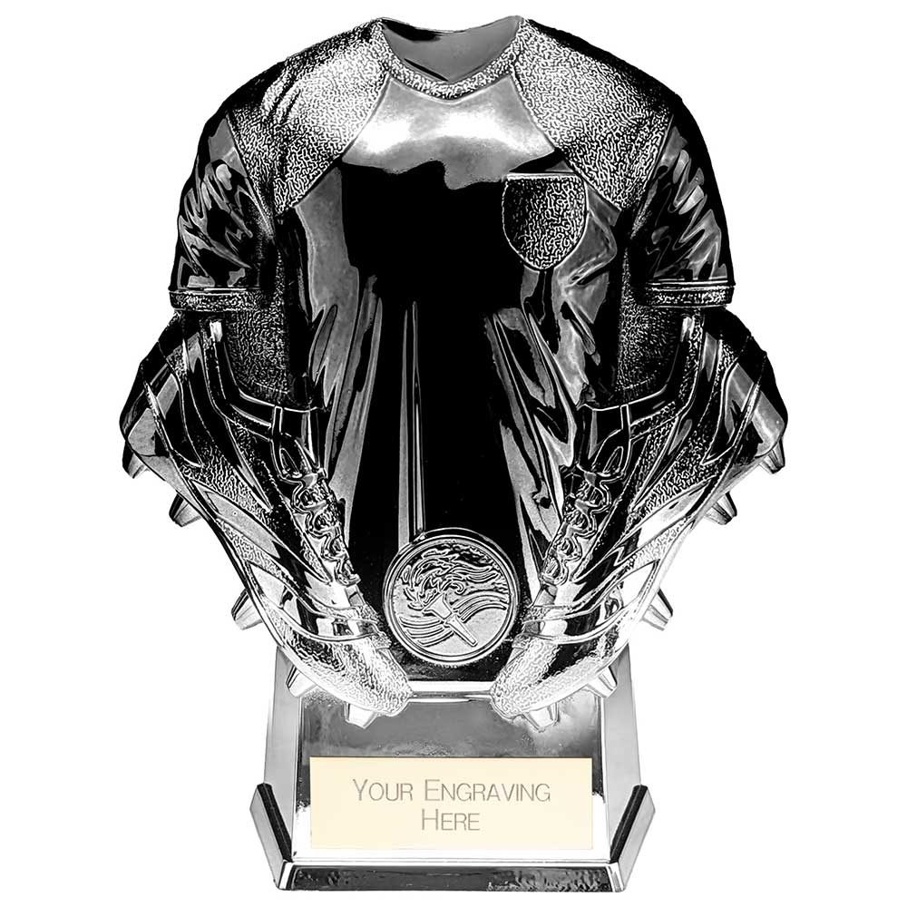Invincible Football Shirt Trophy Award - Black