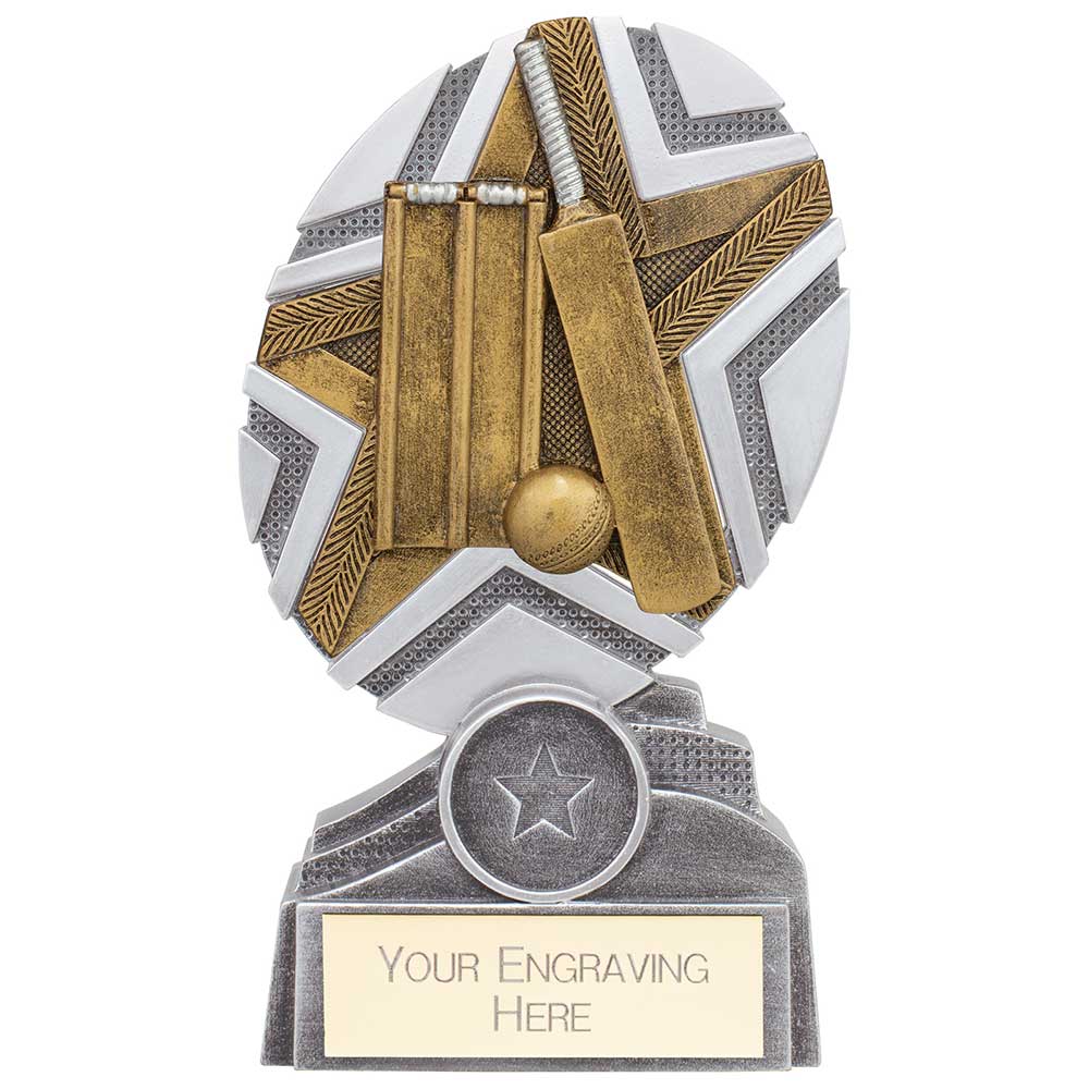 The Stars Cricket Plaque Trophy Award