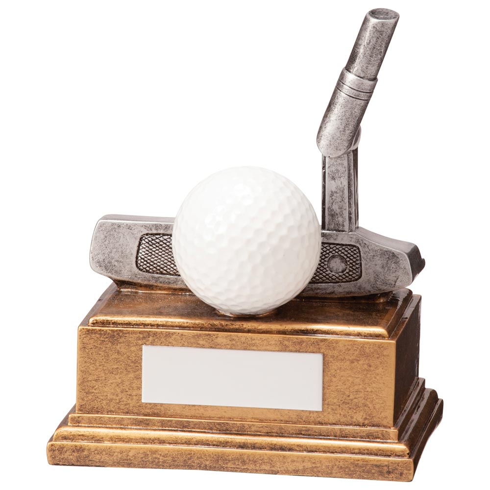 Golf Putter Club Award Trophy - 120mm