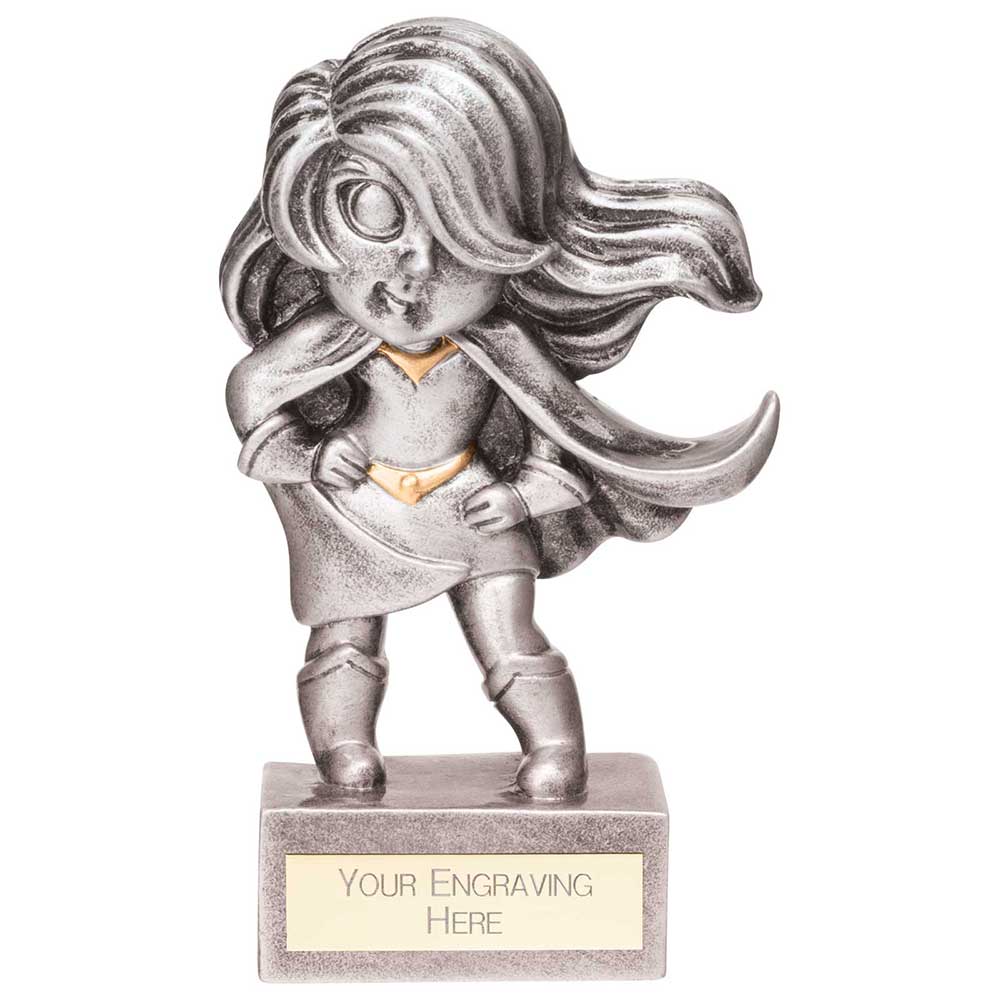 Superhero Female Award Trophy