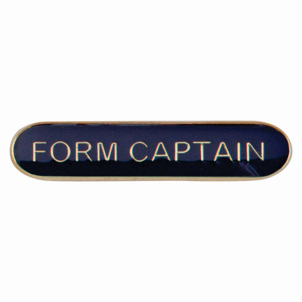 Form Captain Blue Bar Badge