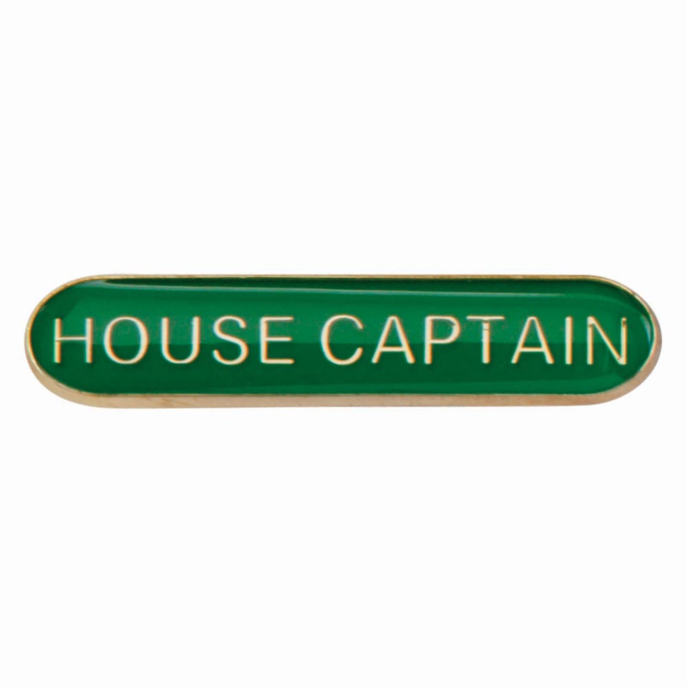 House Captain Green Bar Badge