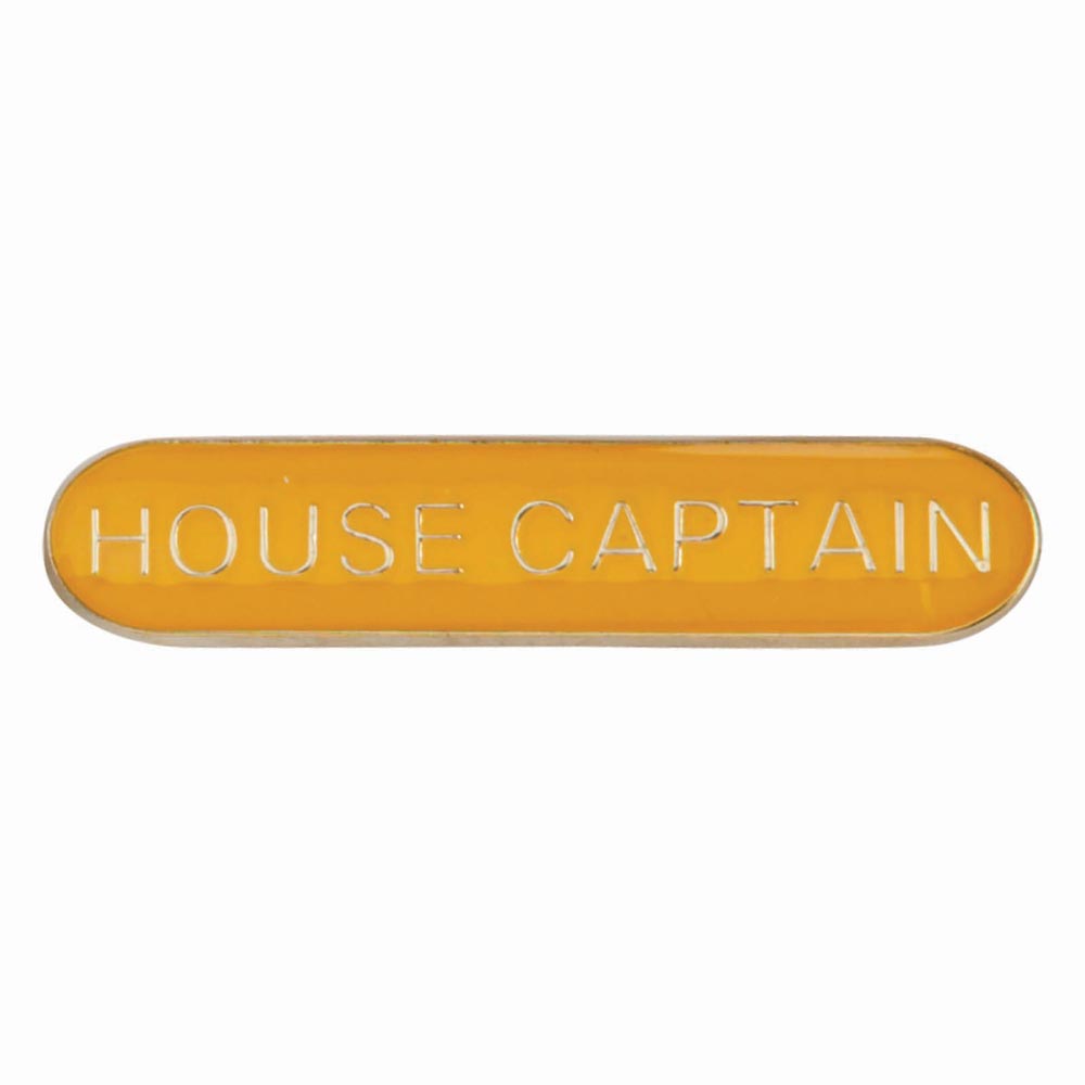 House Captain Yellow Bar Badge