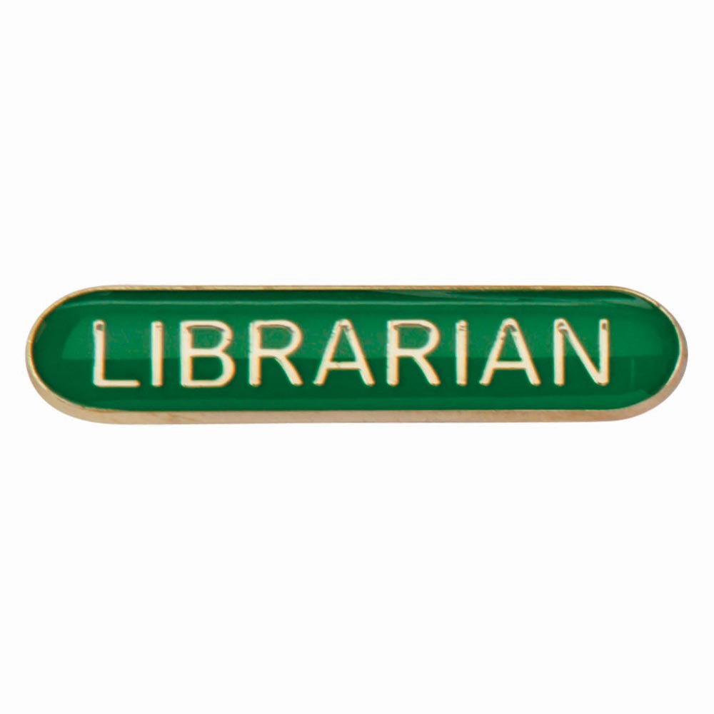 Librarian Green Bar Badge