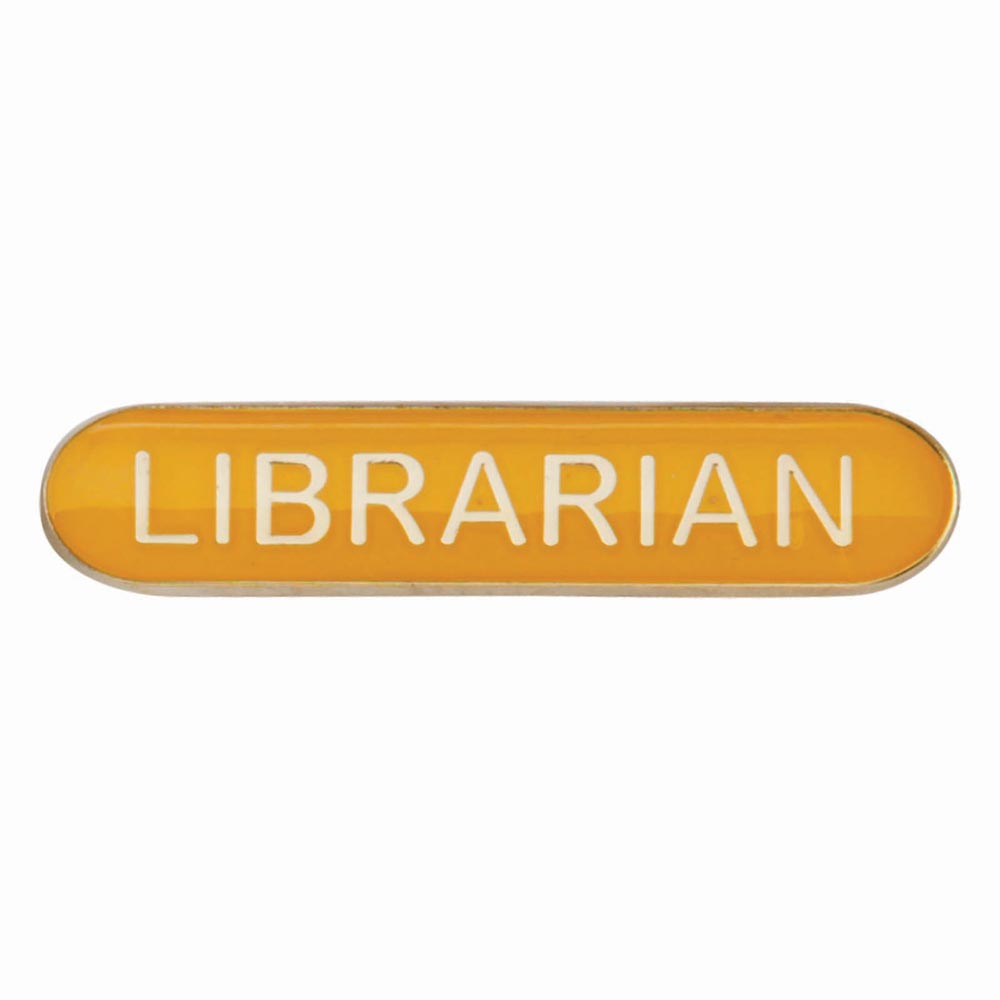 Librarian Yellow Bar Badge