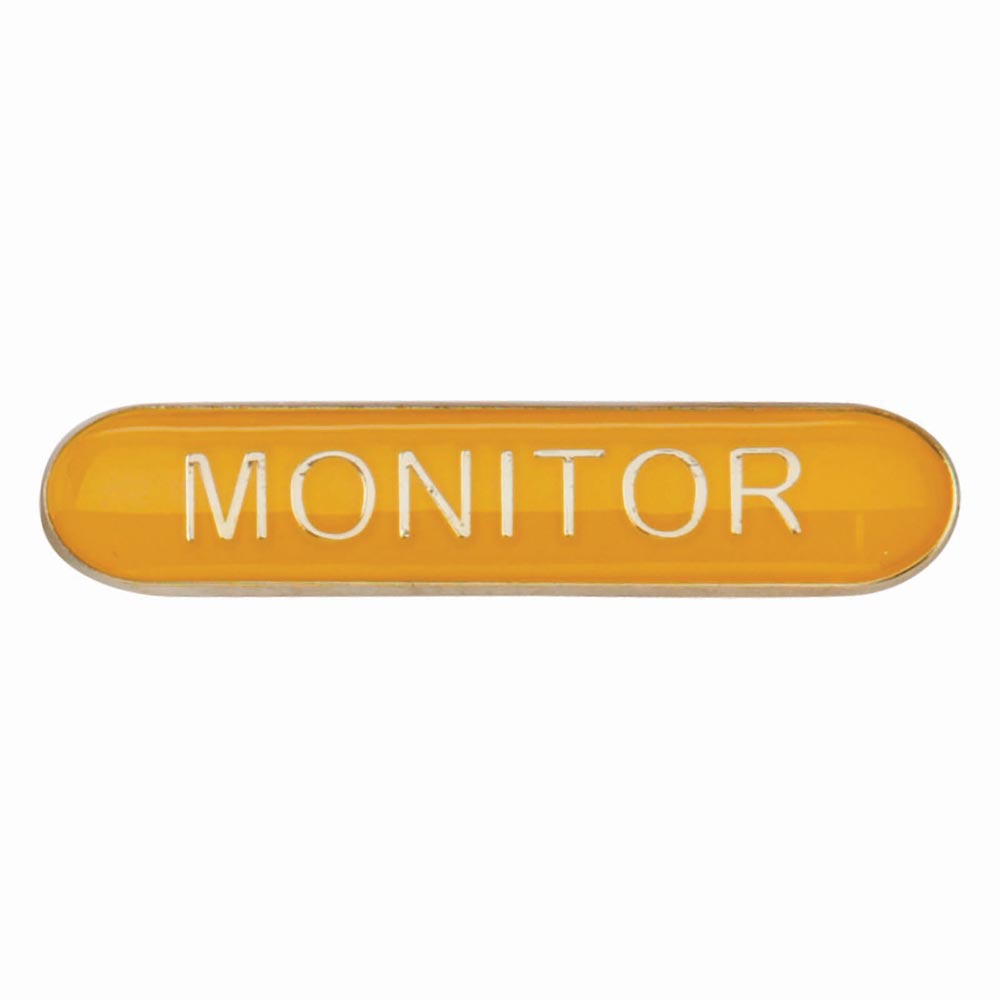 Monitor Yellow Bar Badge