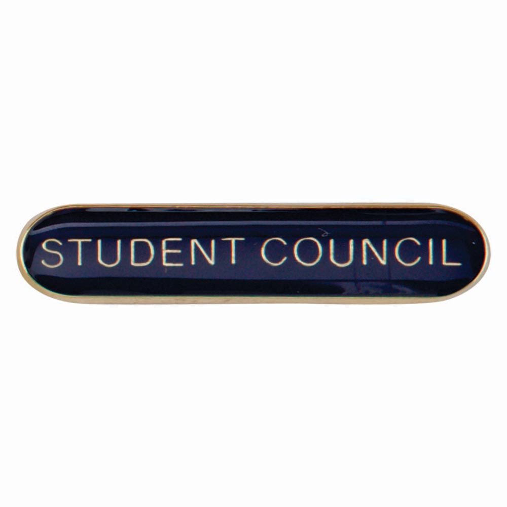 Student Council Blue Bar Badge