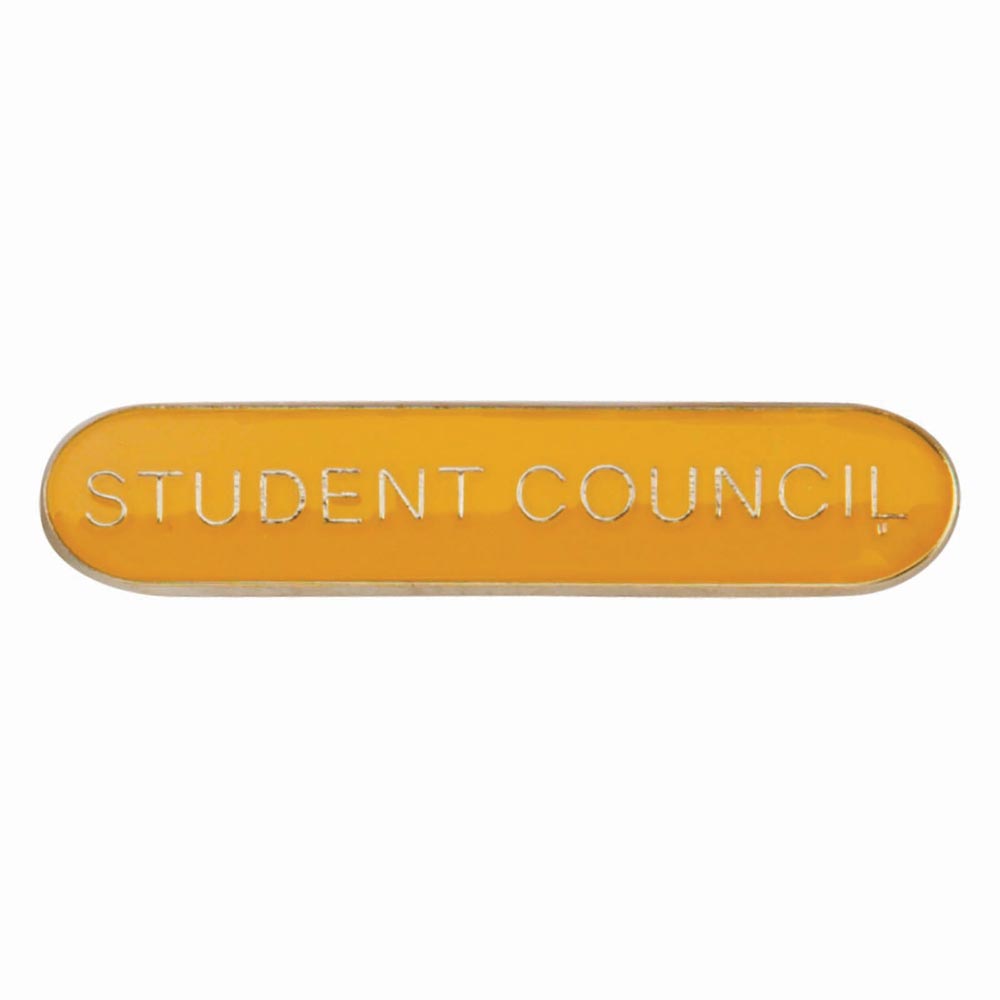 Student Council Yellow Bar Badge