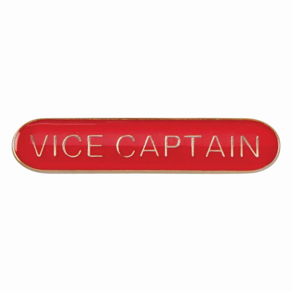 Vice Captain Red Bar Badge