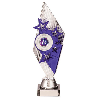 Budget Purple Multi-Sport Award Pizzazz Trophy