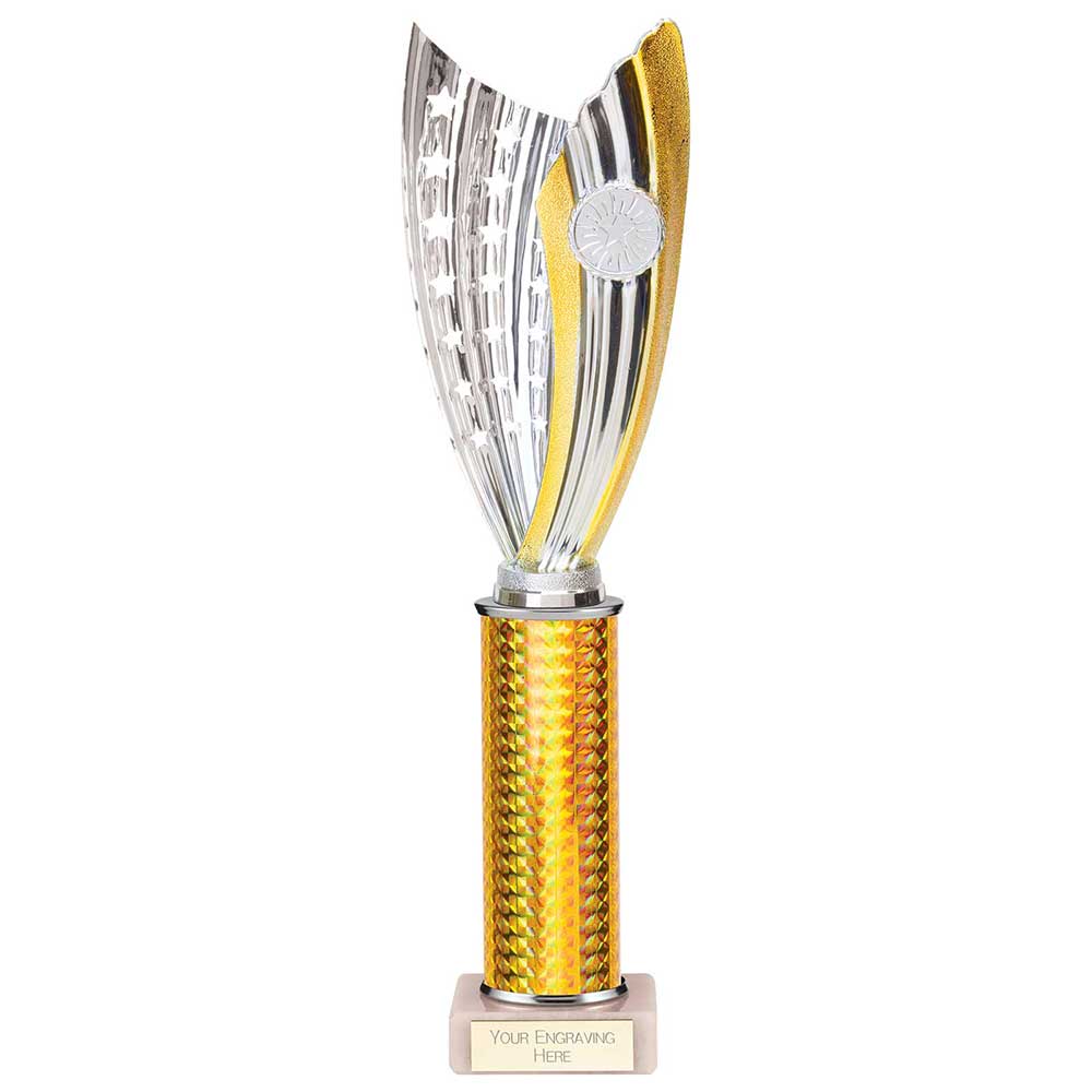 Glamstar Plastic Trophy in Gold