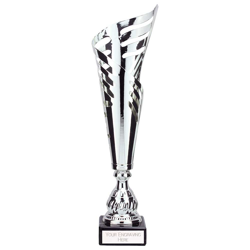 Atlantis Laser Cut Trophy Cup - Silver