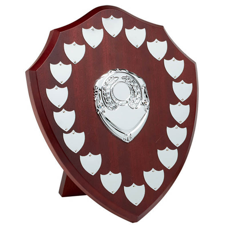 Presentation Annual Shield Award Silver & Rosewood Triumph Annual Shield