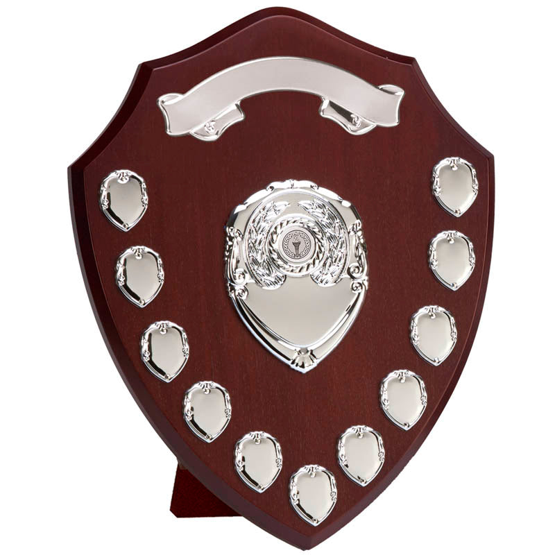 Presentation Annual Shield Award With Scrolls Triumph Shield