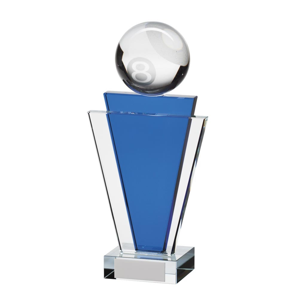 Gauntlet Pool Crystal Trophy Award