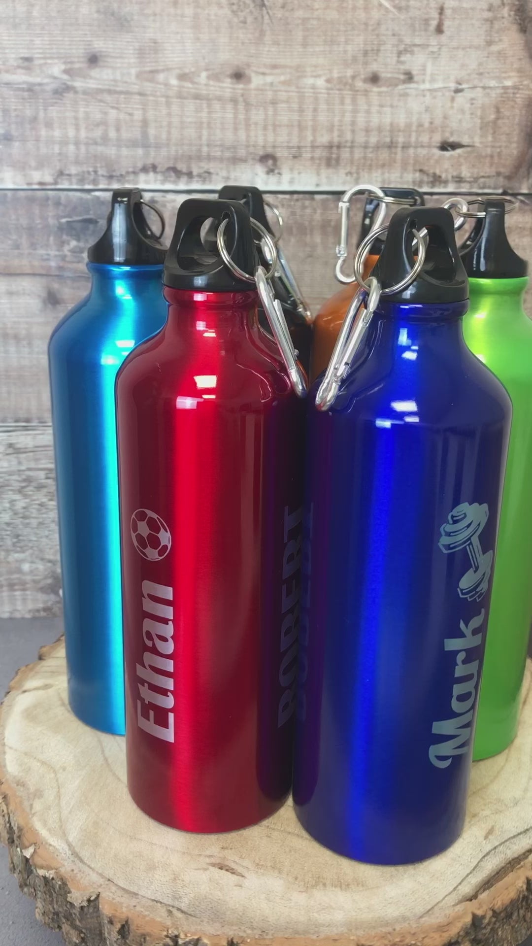 Personalised Sports Bottle in Aluminium - 750ml